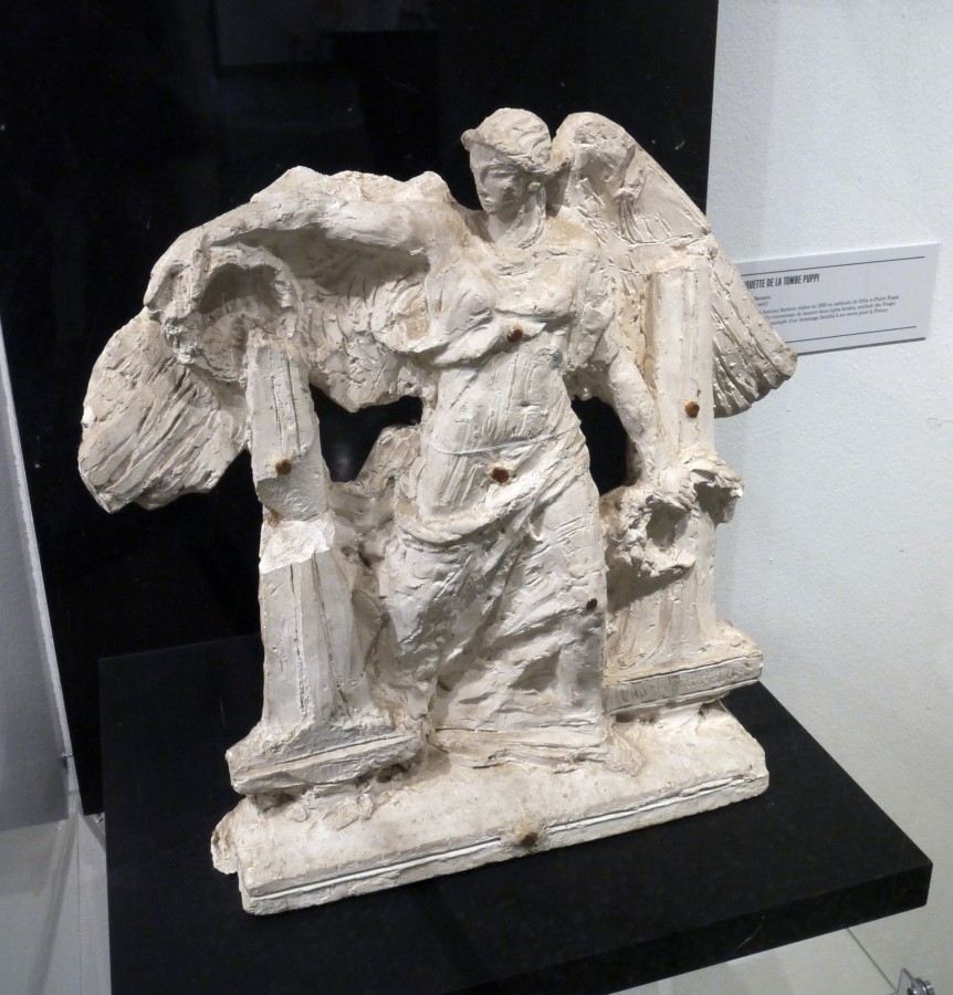 Maquette de la tombe Puppi