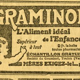 Publicit pour le Graminol, dans 