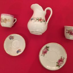 Elments de dnette, [XIXe-XXe sicle], porcelaine (coll. part.)