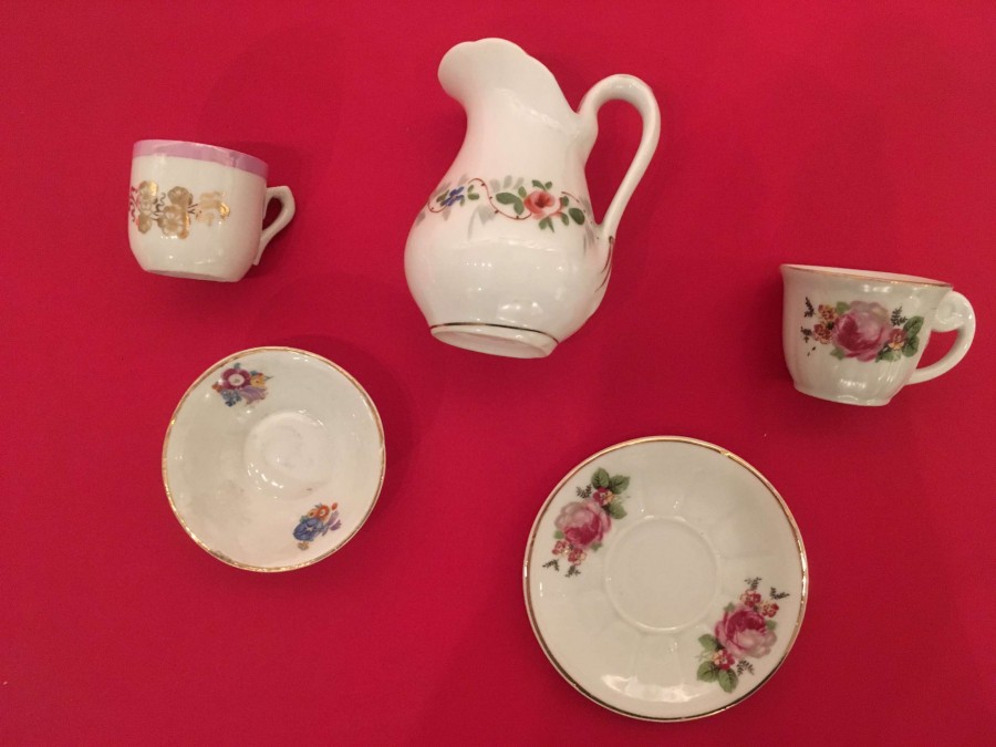 Elments de dnette, [XIXe-XXe sicle], porcelaine (coll. part.)