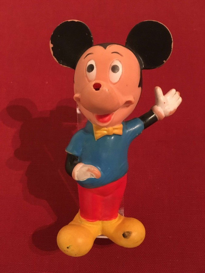  Mickey Mouse figurine en caoutchouc [1966] (coll. part.)
