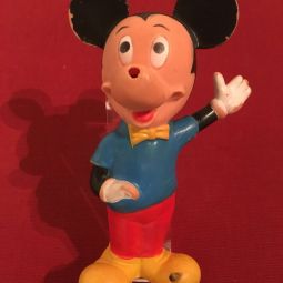  Mickey Mouse figurine en caoutchouc [1966] (coll. part.)