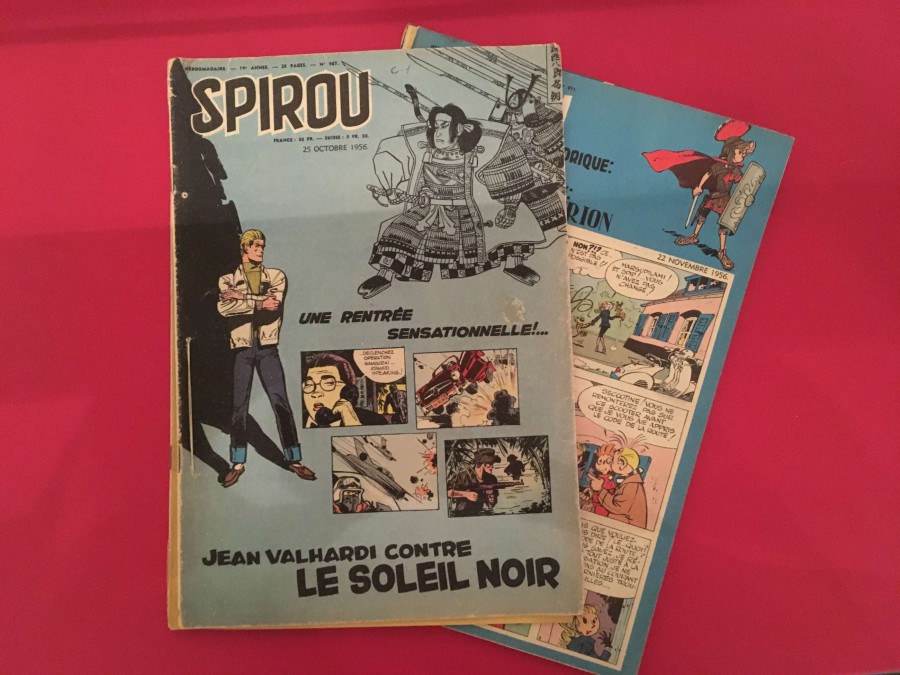 Spirou, revue hebdomadaire, octobre-novembre 1956 (coll. part.)
