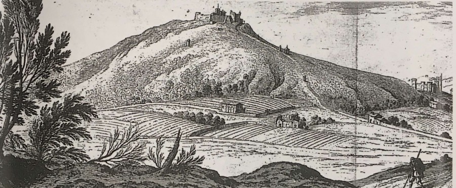 Isral SILVESTRE, vue de Marseille (dtail) (coll. part. )