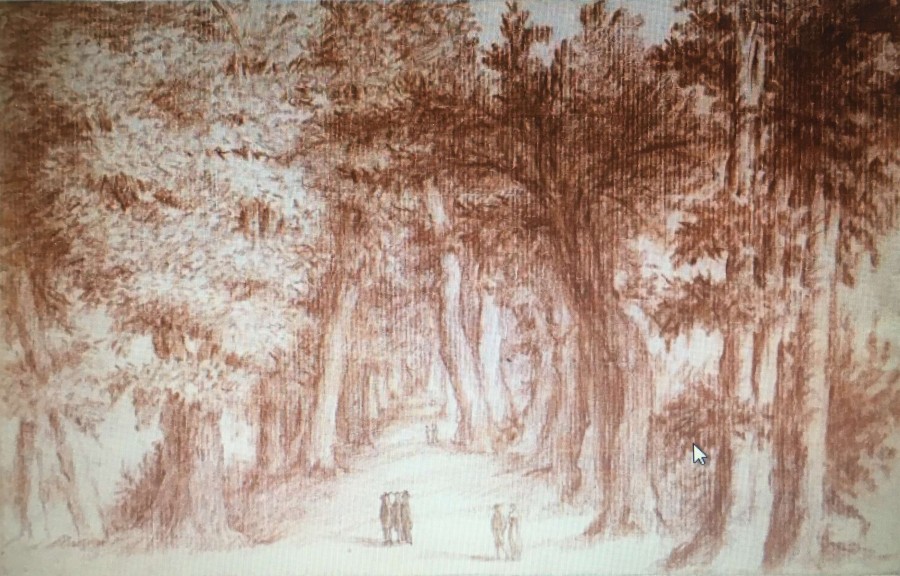 Joseph-Martin MARCHAND, l'alle de la Mazarade aux Petites Crottes (Marseille, Archives dpartementales des Bouches-du-Rhne, 50 Fi 56) ) 